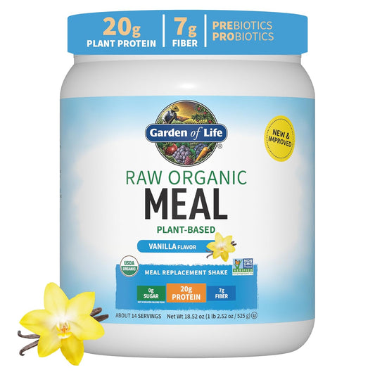 vanilla-vegan-protein-powder-with-plant-based-pea-protein-probiotics-and-greens---dairy-free-meal-replacement-shakes-by-garden-of-life-14-servings-1