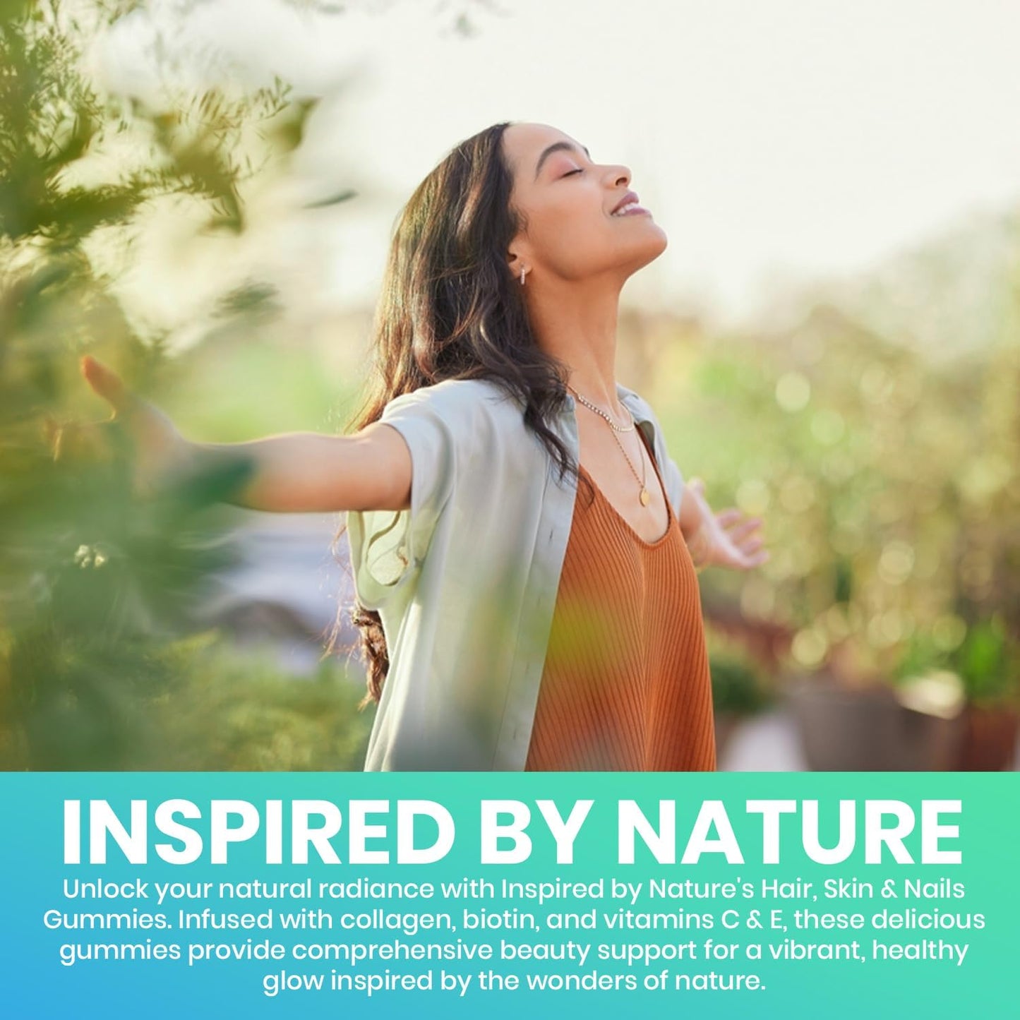 Raspberry Flavored Hair, Skin & Nail Gummies with Biotin, Collagen, Vitamin C & E - 60 Gummies | EchoHeals CEUTICALS - Espot.com.au