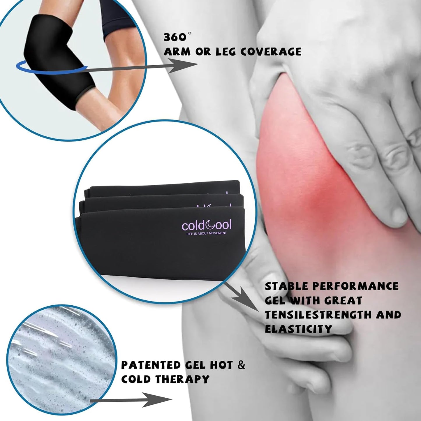 flexible-gel-cold-pack-wrap-with-360-compression-sleeve-for-knee-elbow-ankle-calf---reusable-ice-pack-brace-for-meniscus-acl-mcl-pain-relief-and-recovery-from-injuries-4