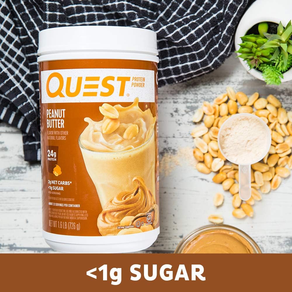 quest-nutrition-peanut-butter-protein-powder---23g-protein-1g-sugar-low-carb-gluten-free---16lb-23-servings-5