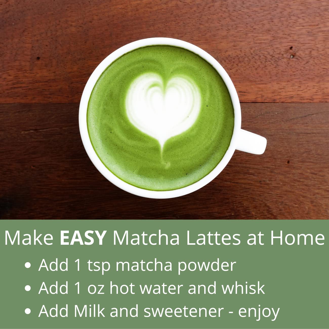 USDA Organic Culinary Grade Matcha Green Tea Powder for Lattes, Smoothies, and Baking - 100g Bag (50 Servings) by Kenko Tea - Espot.com.au