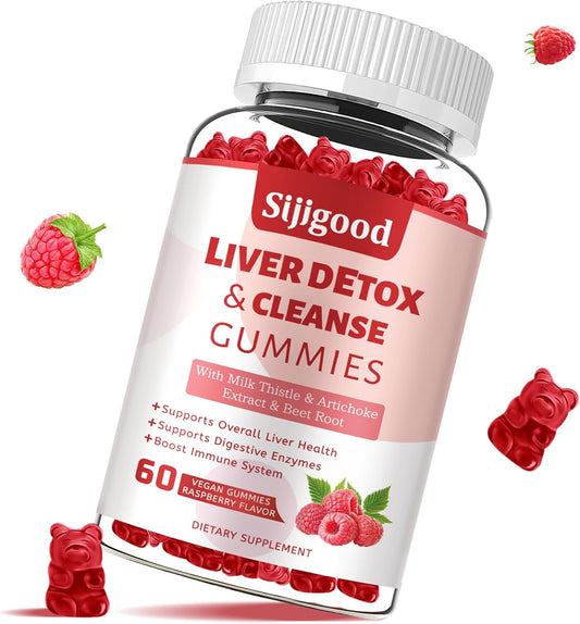 liver-cleanse-detox-gummies---1000mg-silymarin-milk-thistle-with-artichoke-dandelion-elderberry---liver-support---60-raspberry-gummies-1