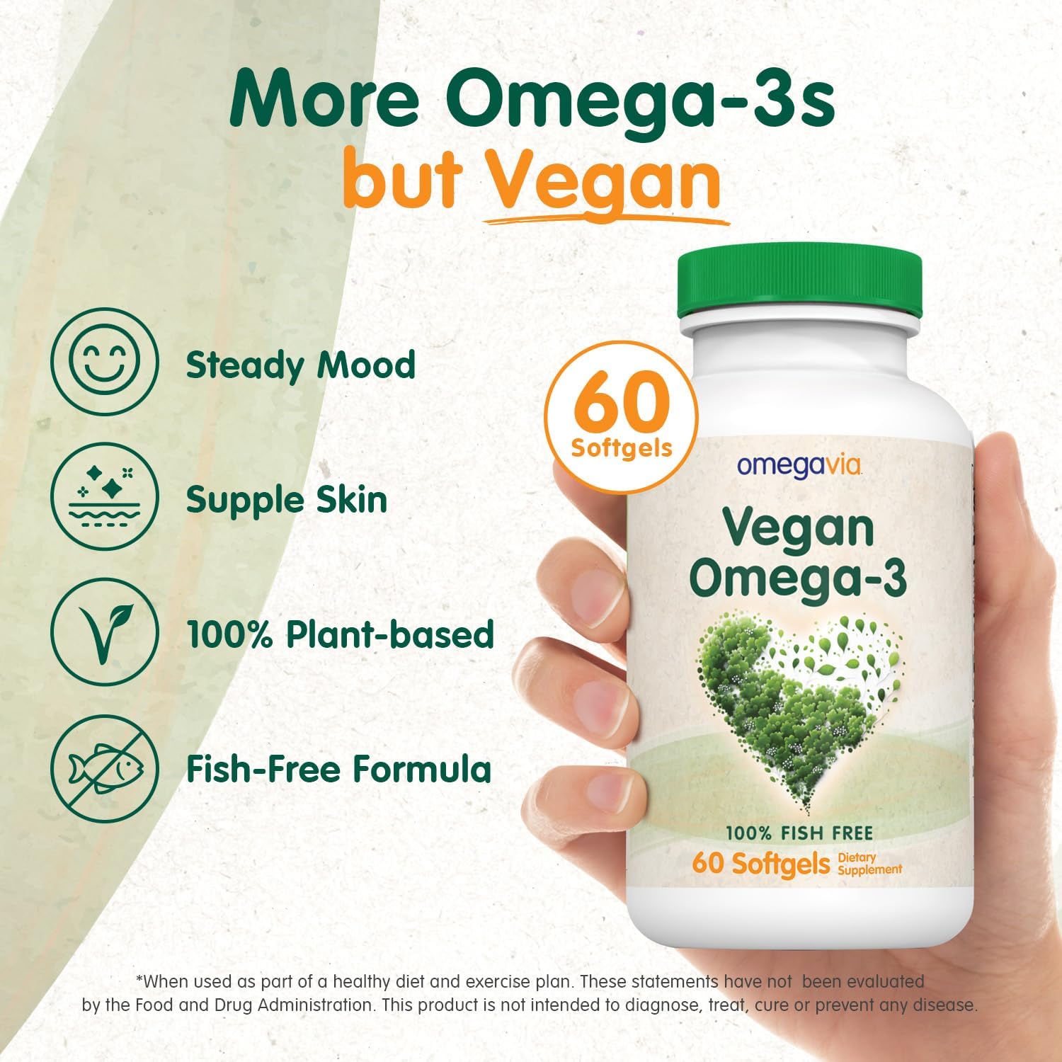 plant-based-vegan-omega-3-supplement-with-300mg-dha-fatty-acids---algae-oil-alternative-planet-ocean-friendly-ifos-5-star-tested---60-softgels-2