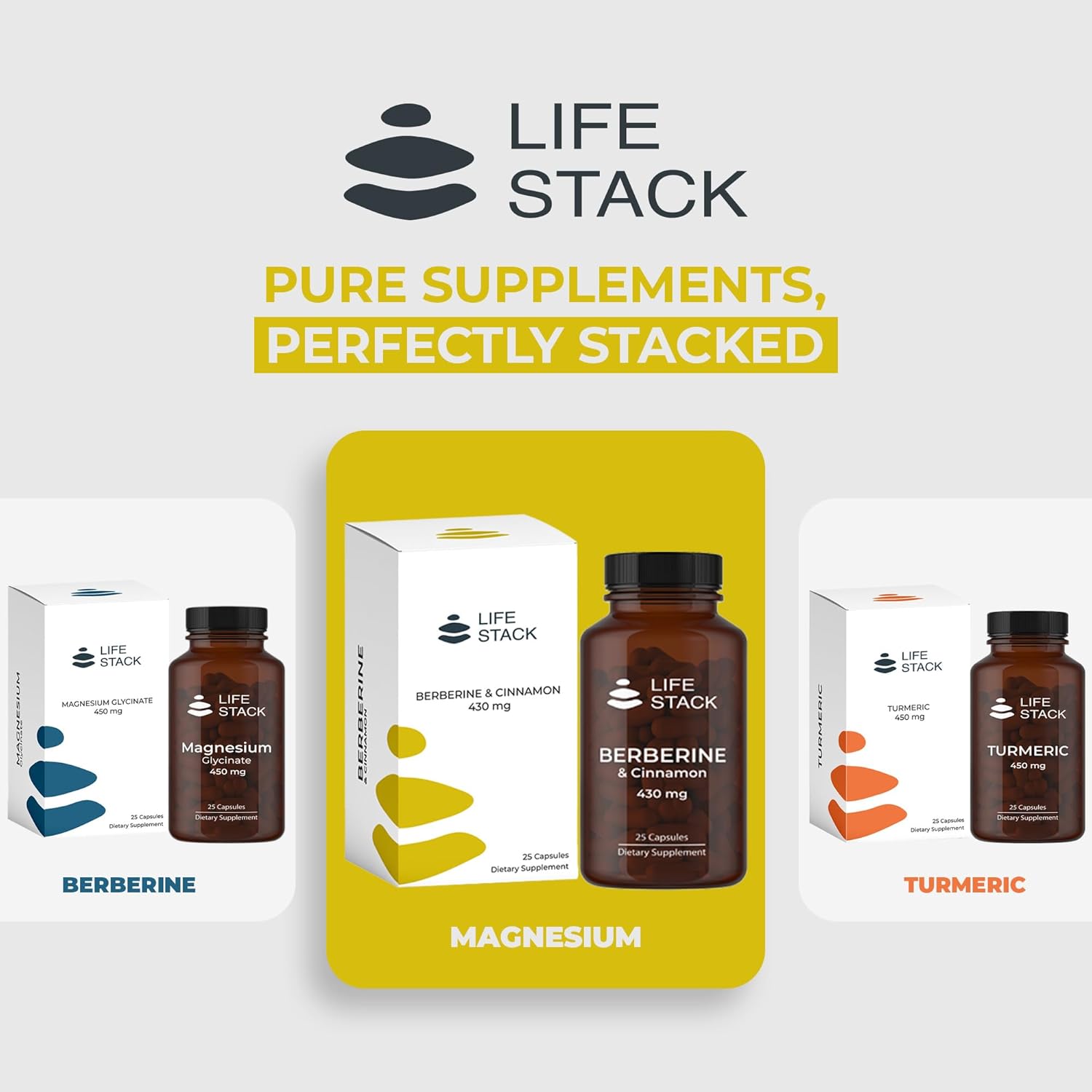 Berberine with Cinnamon Capsules - Supports Healthy Metabolism - Non-GMO, Gluten-Free Supplement - 25 Capsules - Espot.com.au