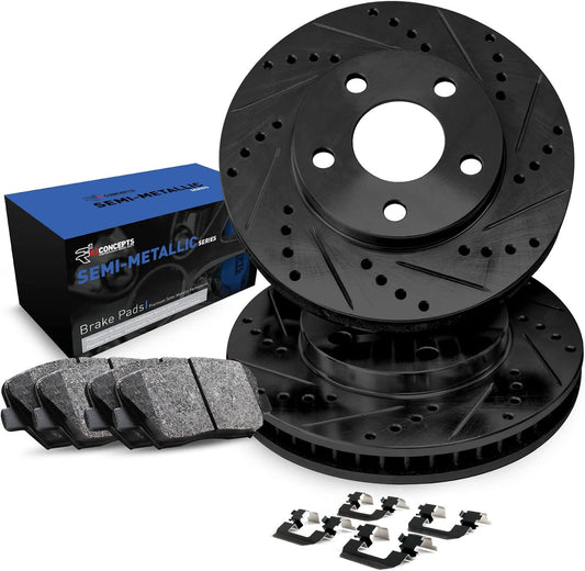 semi-metallic-rear-brake-pads-and-rotors-kit-for-2014-2019-mercedes-benz-b-electric-drive-b250e-cla250-hardware-included-1