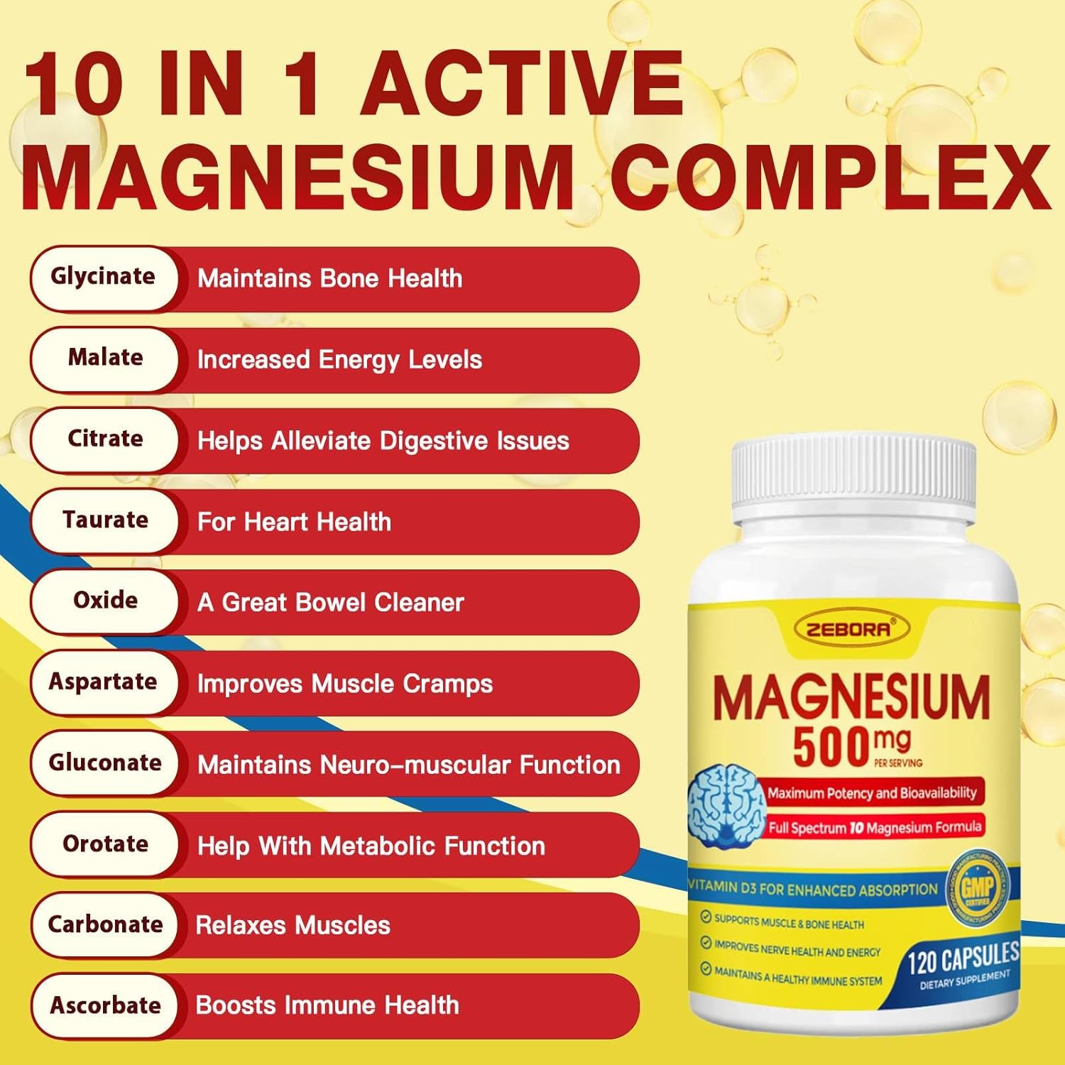 chelated-magnesium-complex-supplement-with-vitamin-d3-zinc-for-nerve-muscle-bone-support---vegan-120-capsules-500mg---glycinate-citrate-malate-plus-more-5