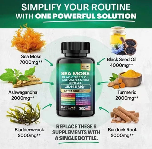 sea-moss-multivitamin-with-black-seed-oil-ashwagandha-turmeric-vitamin-c-and-chlorophyll-apple-cider-vinegar---7000mg4000mg2000mg2000mg-1