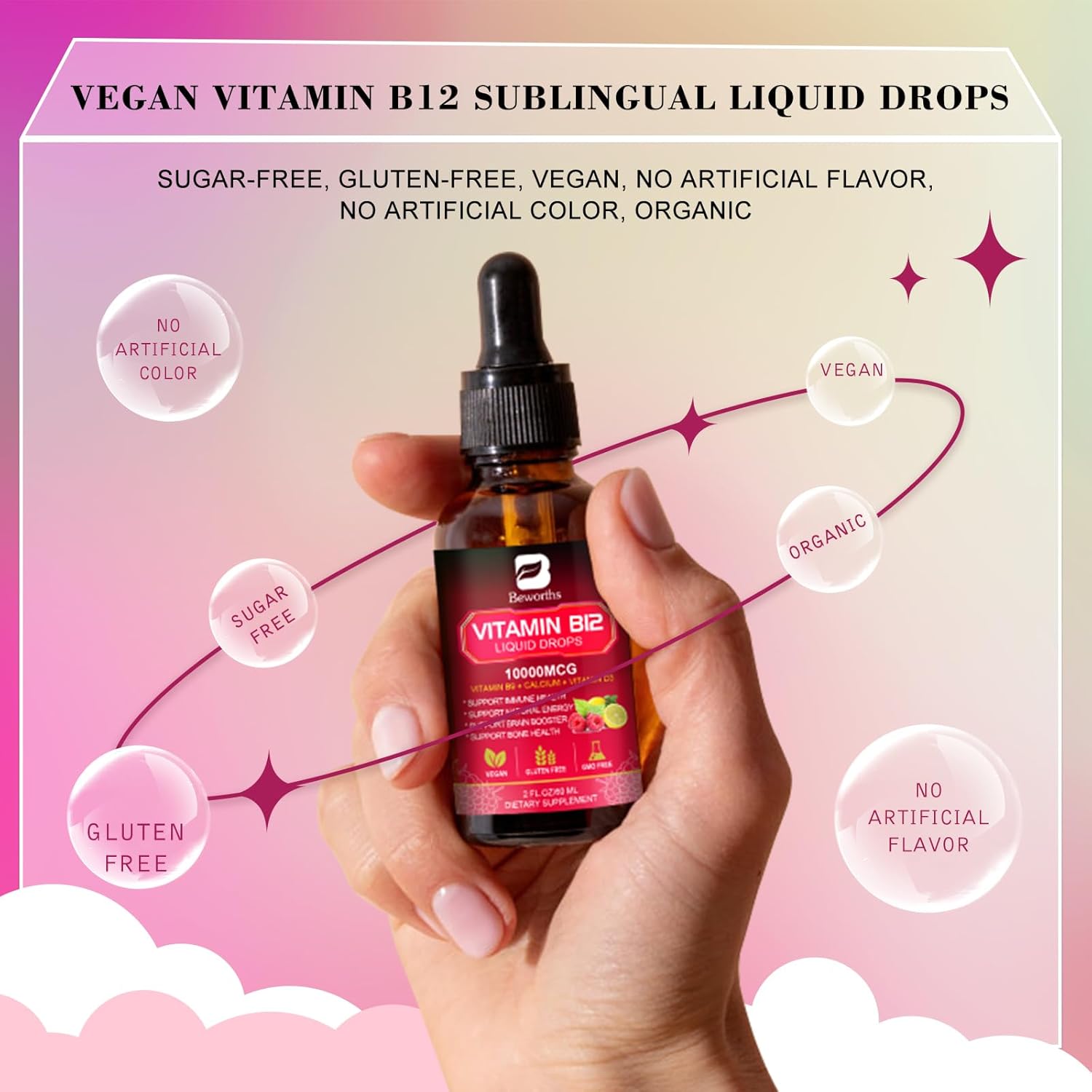 vegan-vitamin-b12-liquid-drops-10000-mcg-with-fast-absorption---supports-immunity-energy-brain-function---gluten-free-non-gmo---raspberry-flavor---2-fl-oz-bottle---2-month-supply-4