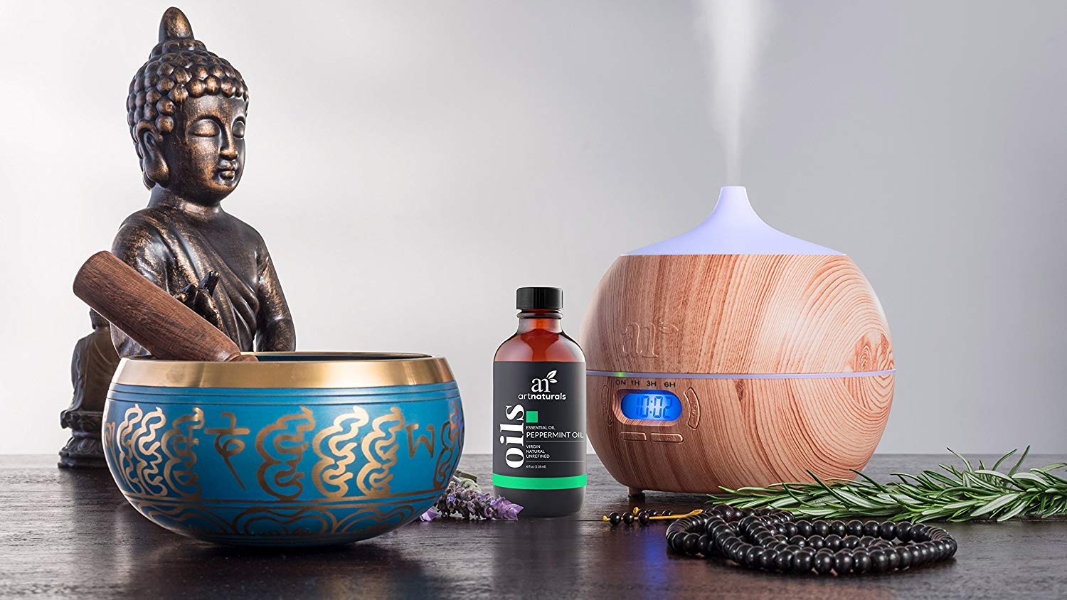Peppermint Oil 4 oz - 100% Pure Essential Oil for Aromatherapy and Relaxation by ArtNaturals - Espot.com.au