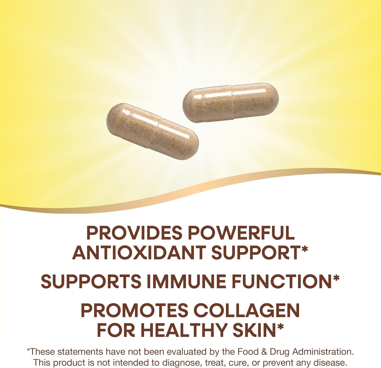 High Potency Vitamin C with Bioflavonoids for Immune Support and Collagen Production - 1,000mg per Serving - 250 Capsules - Espot.com.au