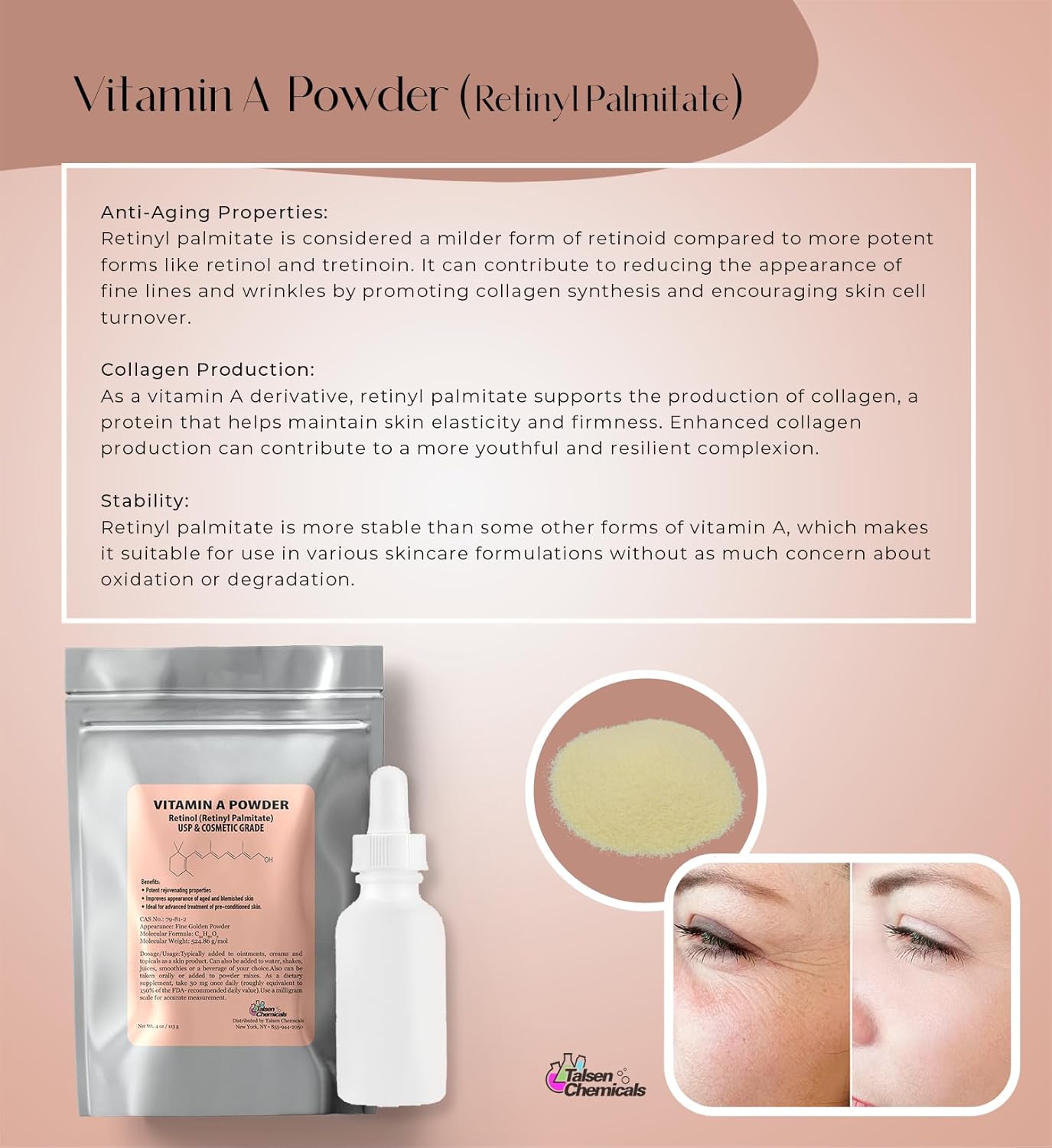 vitamin-a-powder-retinyl-palmitate---water-soluble-pure-retinol-usp-grade-2-oz-56g---talsen-chemicals-2