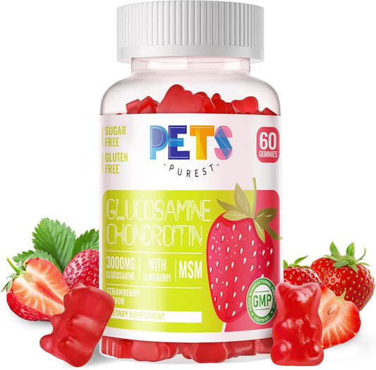 pets-purest-glucosamine-chondroitin-gummies-with-msm-elderberry---joint-support-supplement-with-antioxidant-immune-boost---strawberry-flavor-for-adults-1