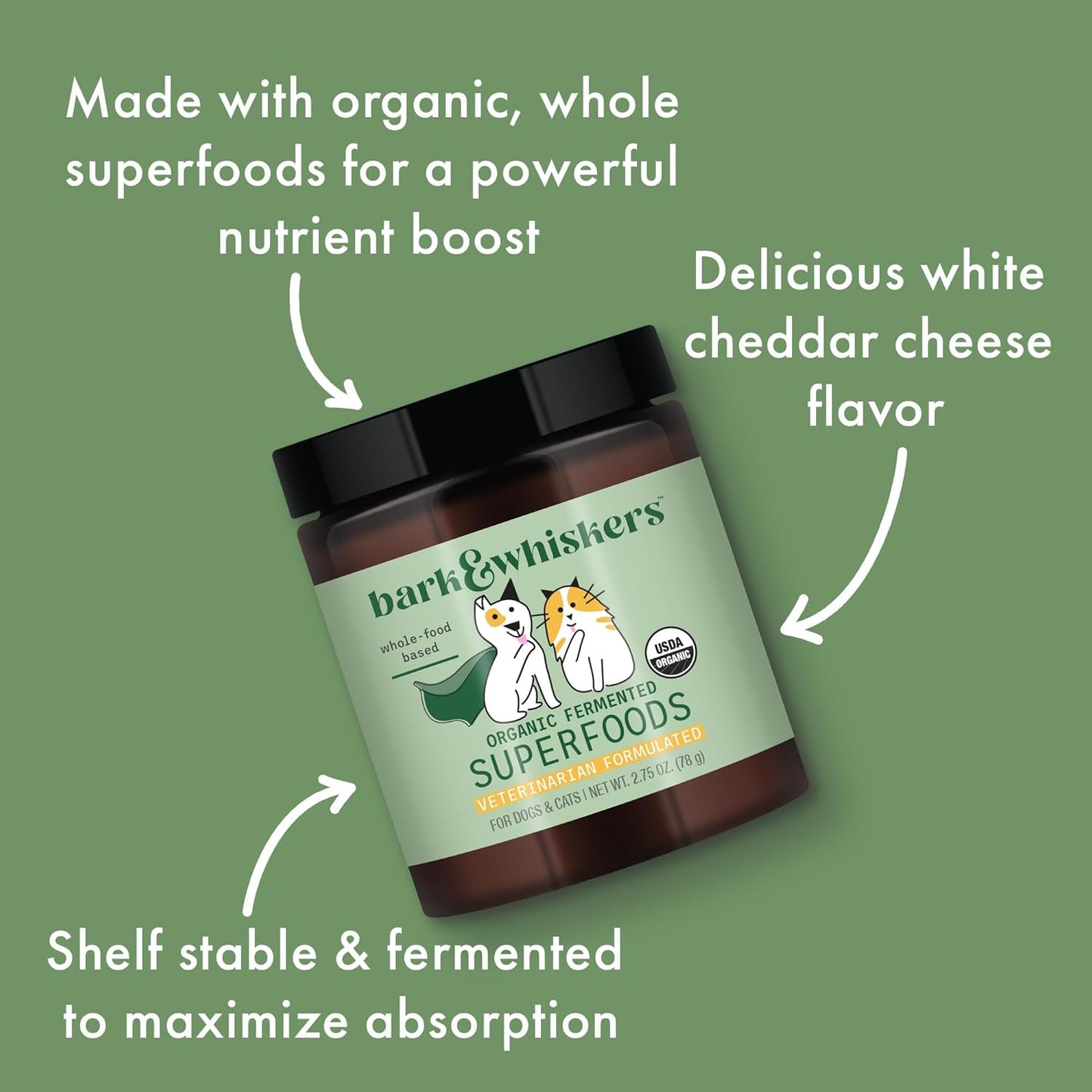 organic-fermented-food-for-cats-dogs-by-dr-mercola---275-oz-78g-non-gmo-gluten-free-soy-free---usda-certified-organic-5