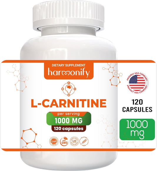 high-quality-harmonify-l-carnitine-supplement---1000mg-per-serving-120-vegetarian-capsules-pure-form-60-servings-1