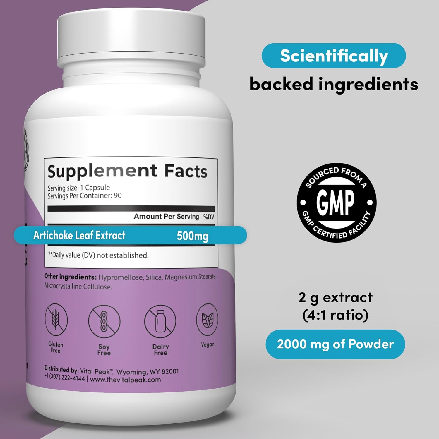 vital-peak-herbal-artichoke-extract-capsules---500mg-for-liver-health-digestive-relief---boost-energy-focus---30-capsules-4