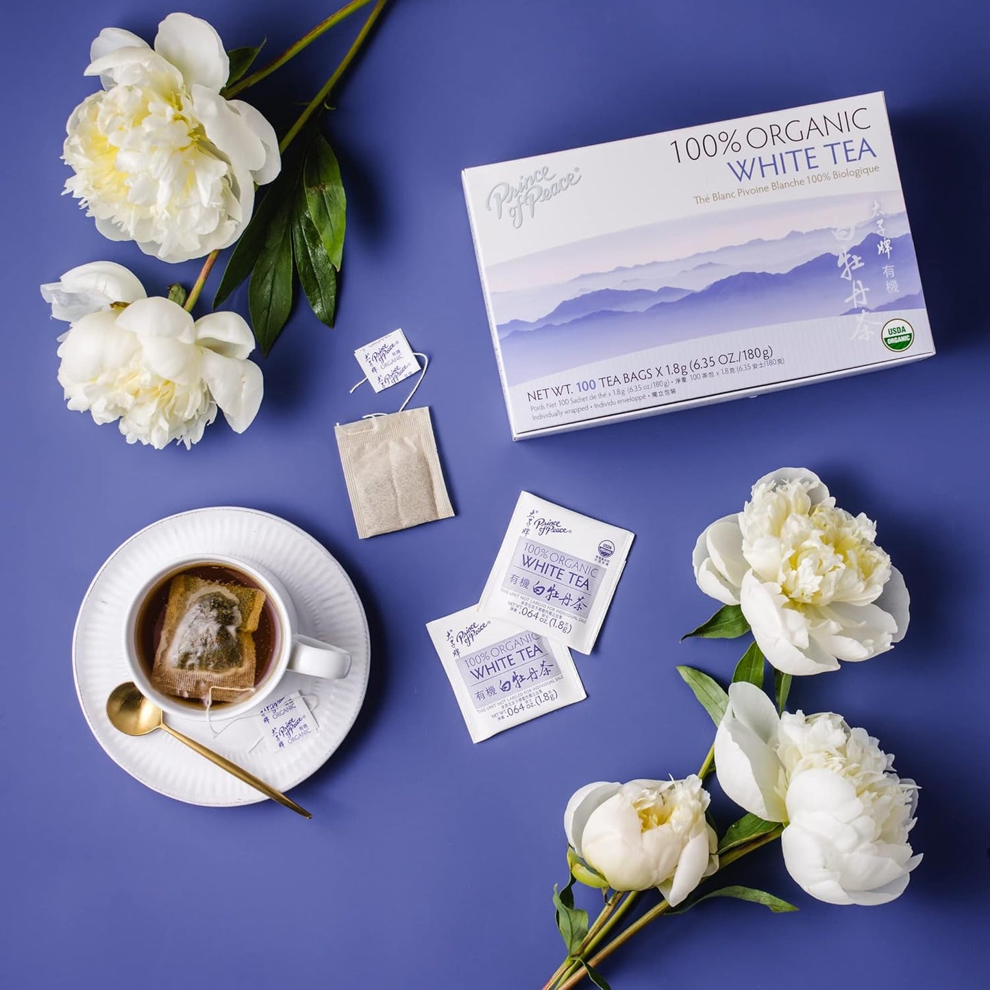organic-white-tea-bags---100-count---unsweetened-lower-caffeine-alternative---herbal-health-benefits---prince-of-peace-2