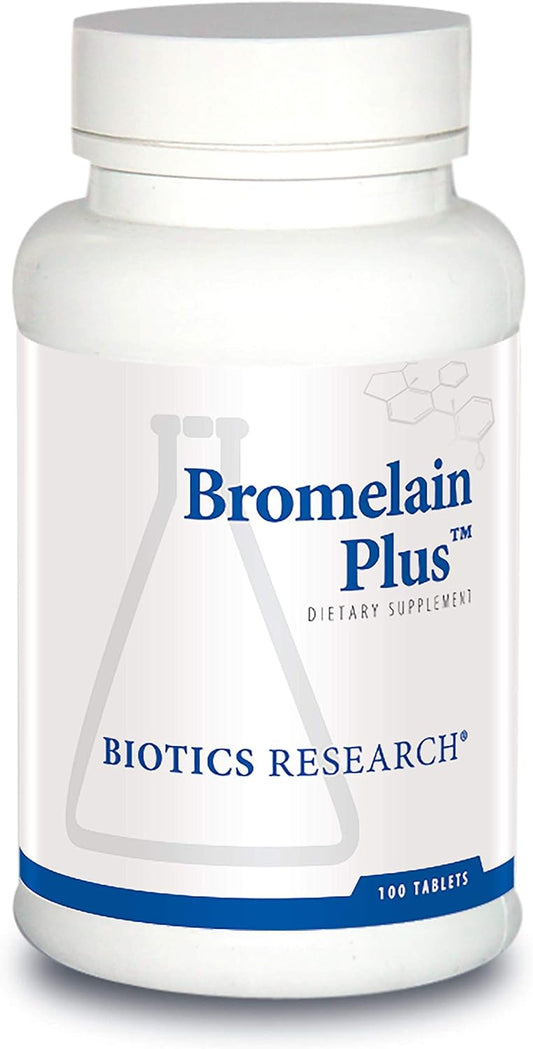 biotics-research-bromelain-plus-papain-tablets---digestive-support-for-muscle-relaxation-lactose-dairy-free---100-tabs-2500-mcu-g---balanced-physiological-pathways-1