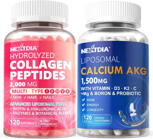 hydrolyzed-collagen-peptides-pills-with-liposomal-calcium-akg-supplement---1500mg-formula-for-joint-health-and-bone-support-1