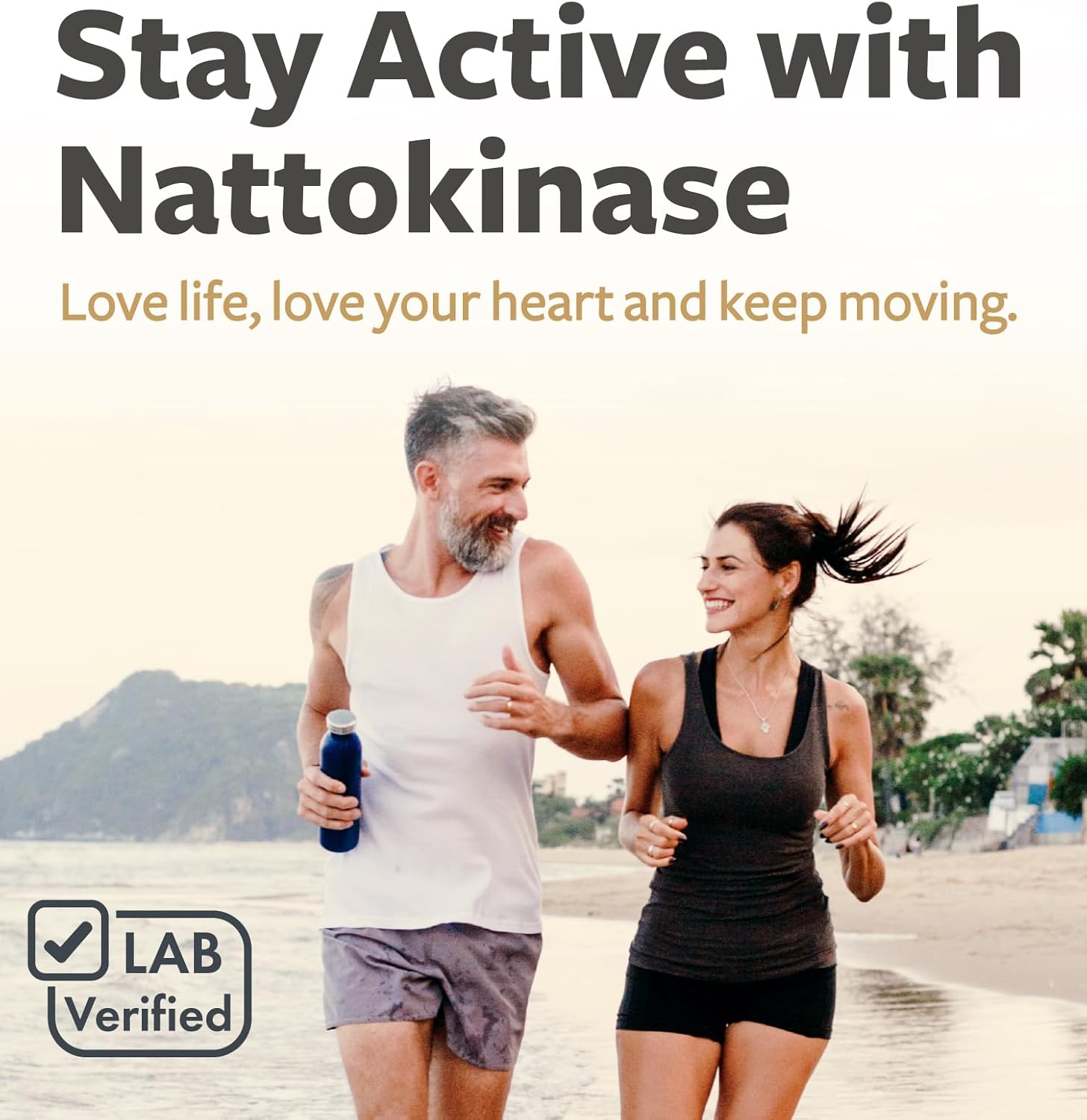 Nattokinase 2000 FU Supplement - Non-GMO, Naturally Fermented Soybeans - 60 Vegan Capsules - 2 Month Supply - Healths Harmony - Espot.com.au