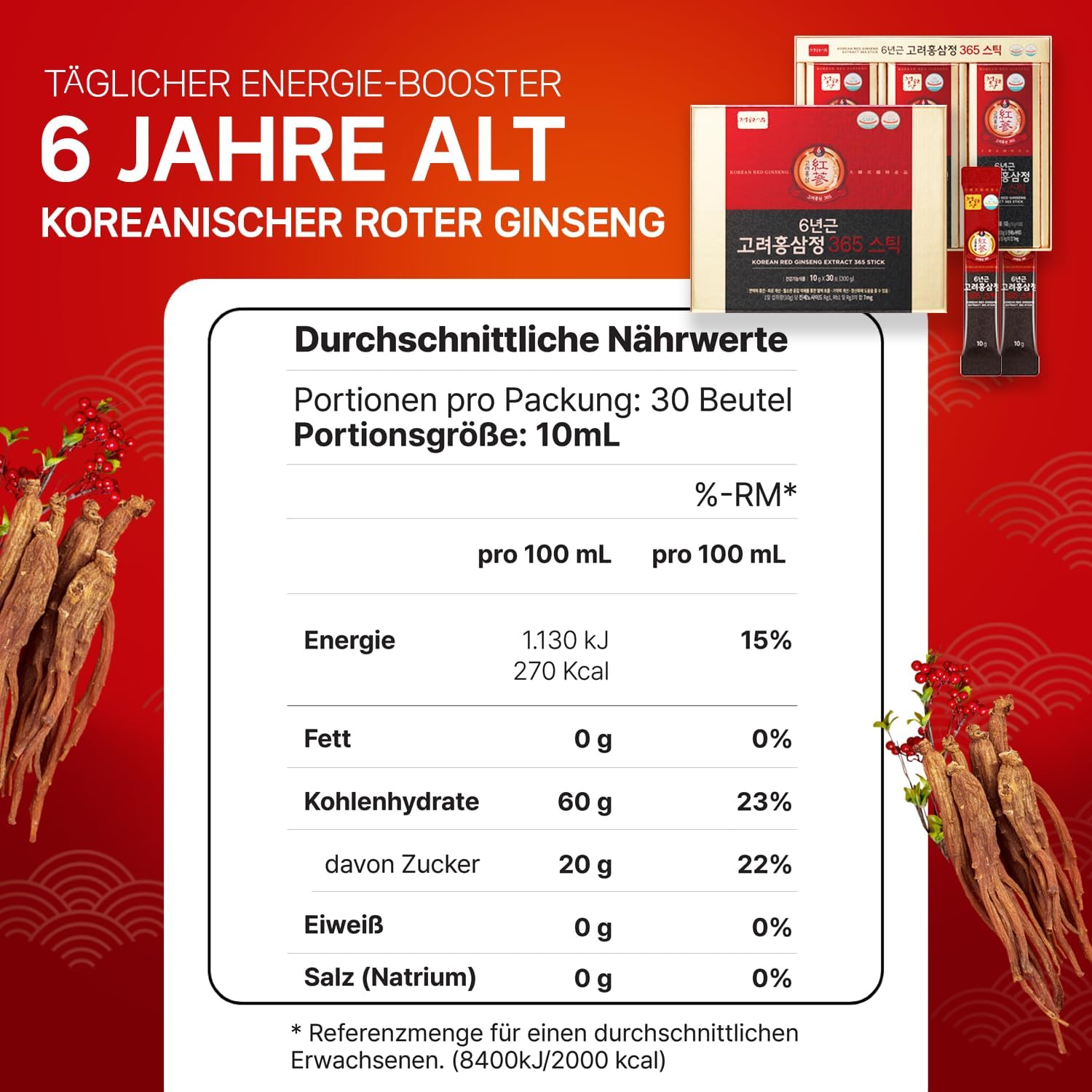 6-year-korean-red-ginseng-extract-365---30-vegan-sticks-7mg-ginsenosides-each---energy-immune-support-supplement-for-men-women-6