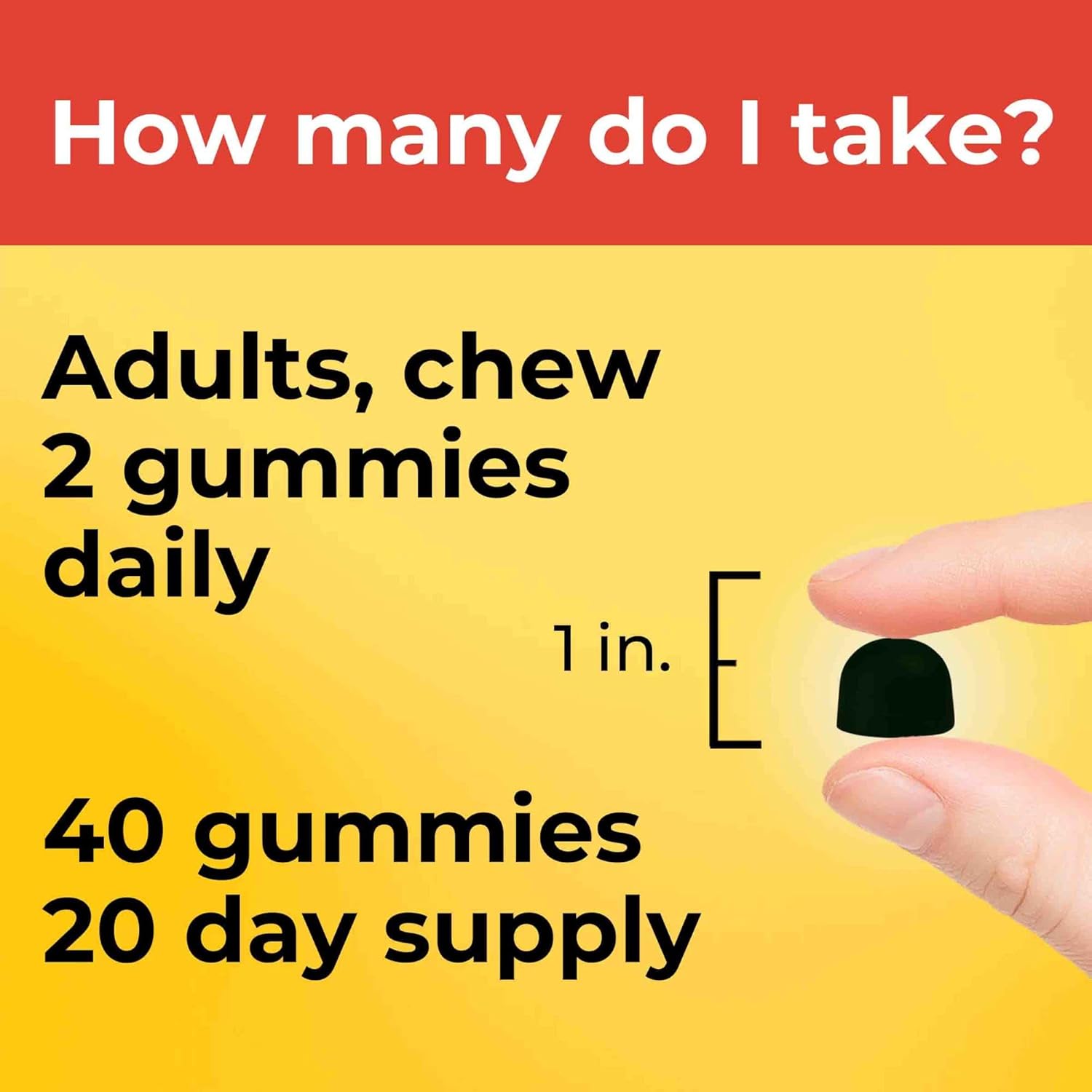 Choline Vegan Gummies for Liver, Nervous System & Brain Health - 40 Gummies, 20 Day Supply - Espot.com.au
