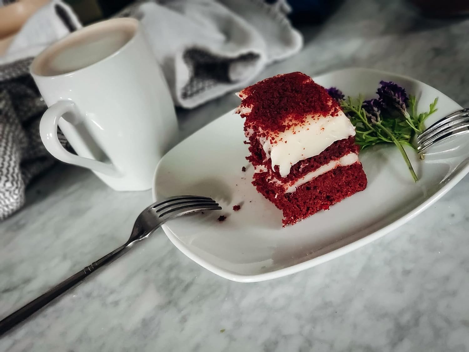 PRYMAL Red Velvet Cake Coffee Creamer - Non Dairy, Sugar Free, Keto-friendly Powder with MCT - 11.3oz Bag - Espot.com.au