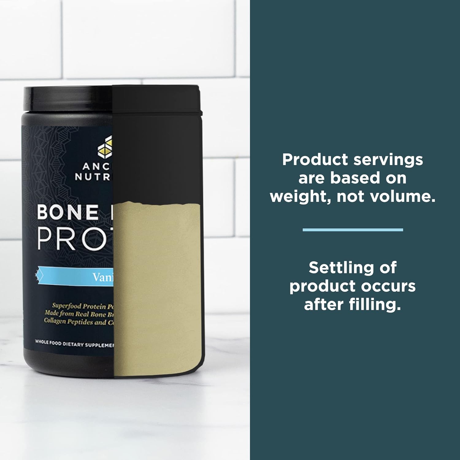 vanilla-bone-broth-protein-powder-with-20g-protein-per-serving---20-servings-tub---gluten-free-hydrolyzed-collagen-peptides-supplement-6