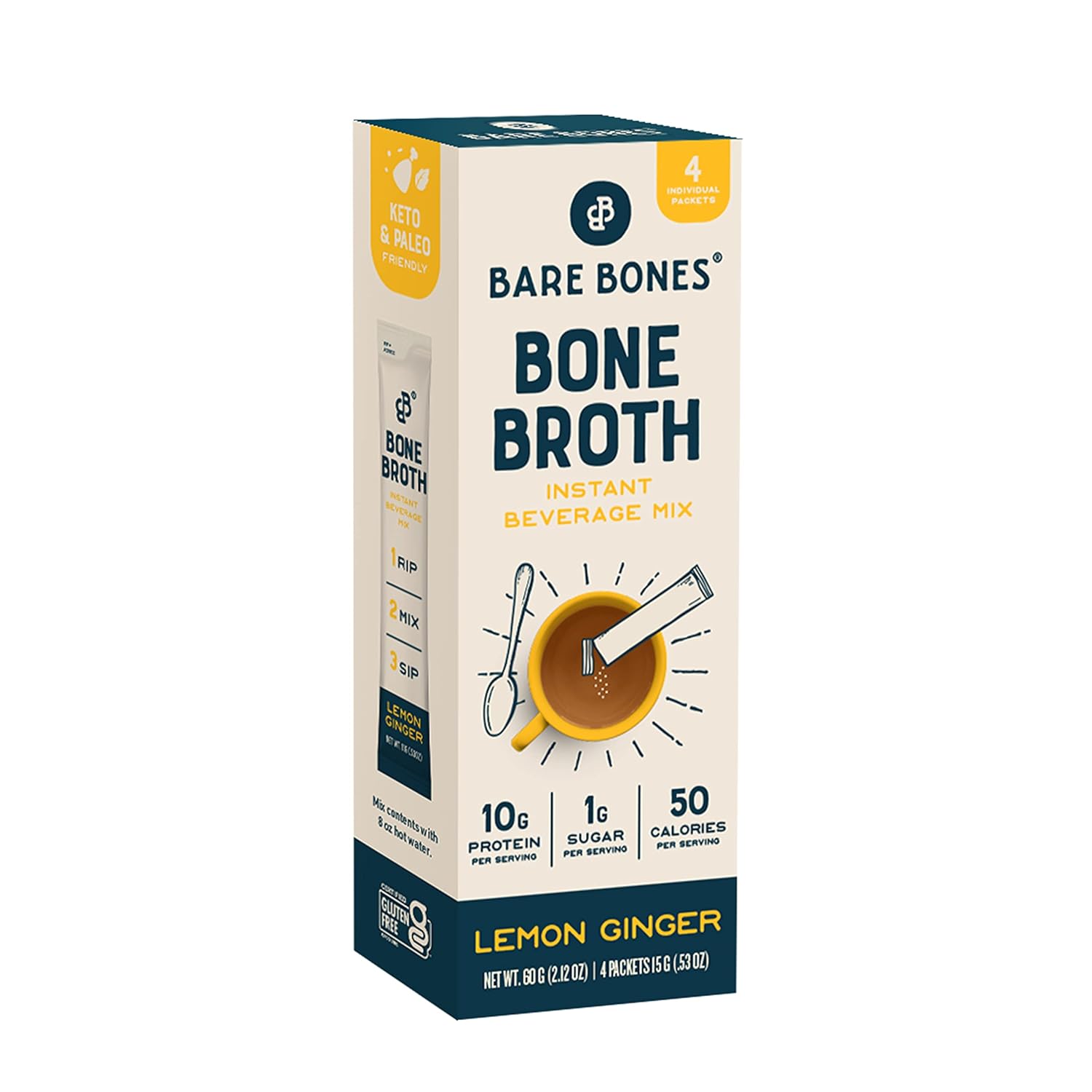 bare-bones-bone-broth-instant-powdered-mix-lemon-ginger-flavor---4-pack-of-15g-sticks-10g-protein-non-gmo-gluten-free-dairy-free-keto-paleo-friendly-1