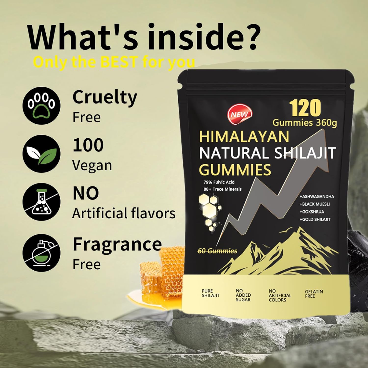 organic-peabloom-shilajit-gummies-for-men---120-count-ashwagandha-ginseng-infused-with-79-fulvic-acid-88-trace-minerals---non-gmo-sugar-free-5