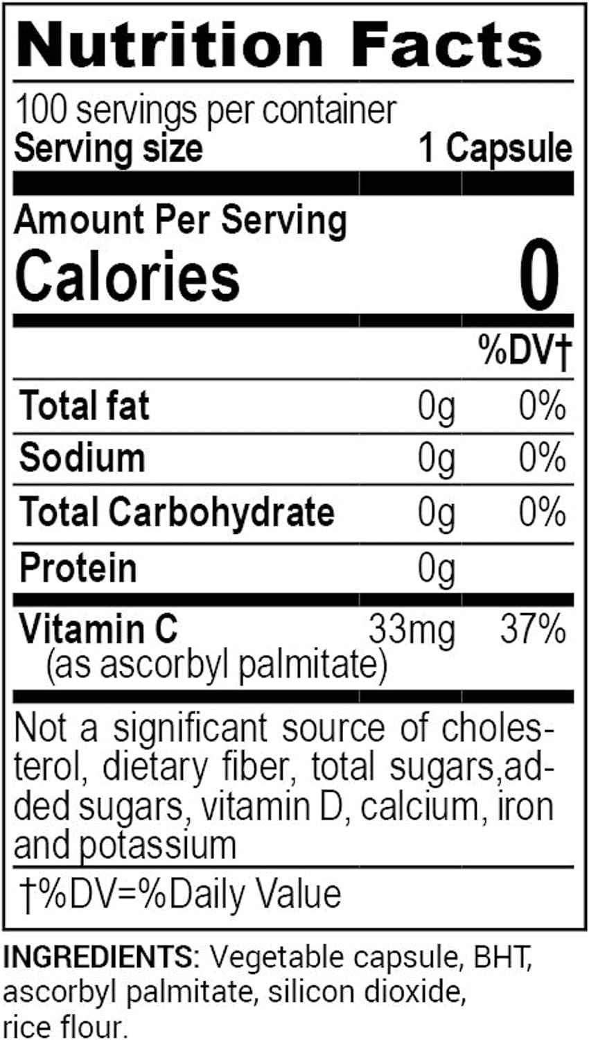 180mg BHT and 80mg Vitamin C Antioxidant Preservative - Life Enhancement BHT Plus - 100 Servings