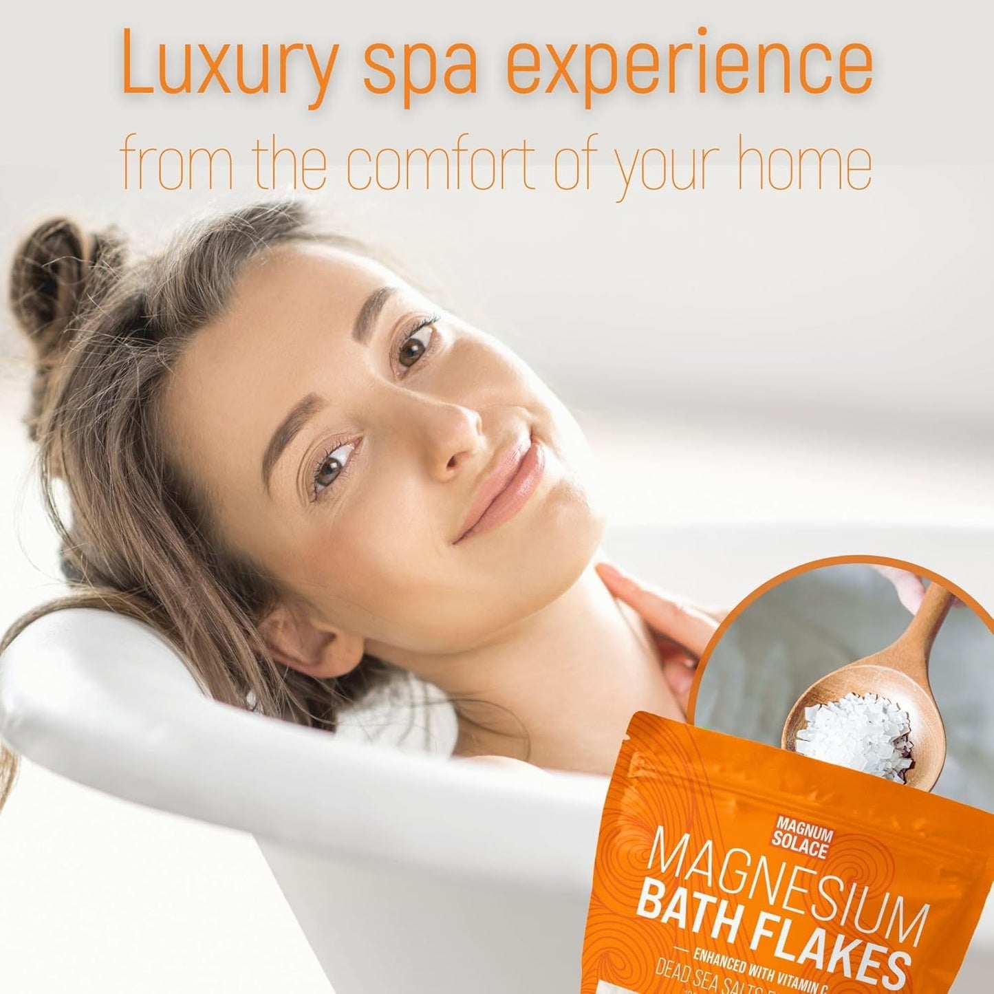 Magnesium Flakes and Nighttime Magnesium Cream with added Vitamin C - Ultimate Relaxation Bundle - Espot.com.au