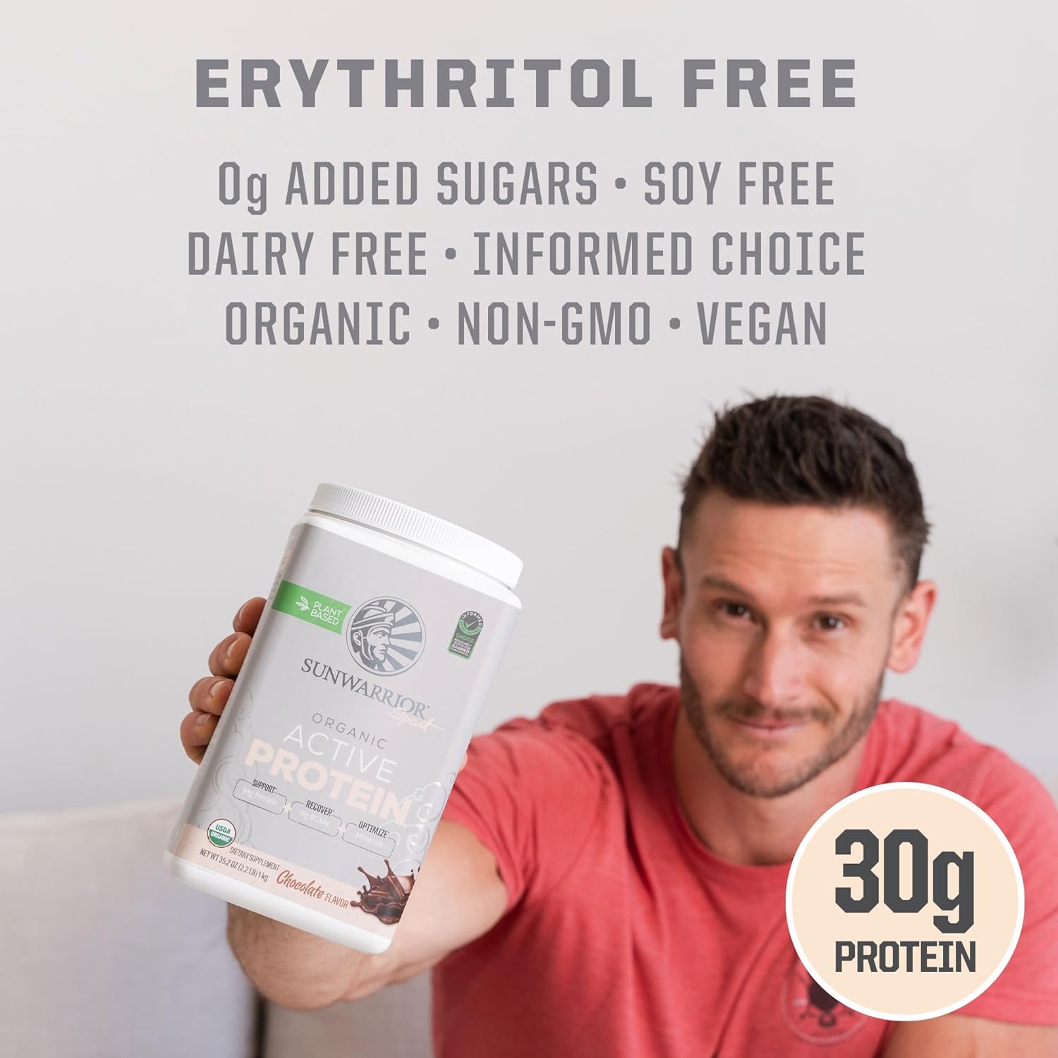 organic-chocolate-flavored-sunwarrior-vegan-protein-powder-with-bcaas---30g-per-serving---non-gmo-gluten-dairy-free---20-servings---ideal-for-active-sport---plant-based-formula-5