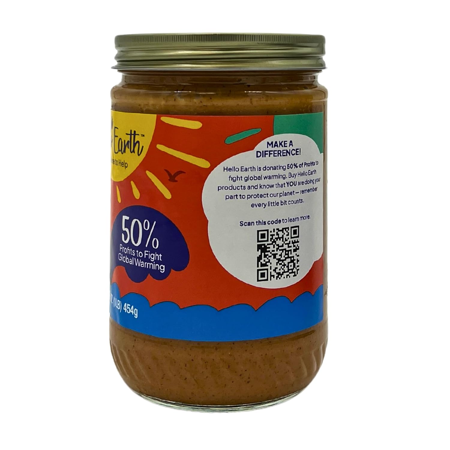 earth-friendly-no-stir-creamy-peanut-butter---all-natural-tree-nut-free-16oz---supports-global-warming-fight-with-50-profits-2