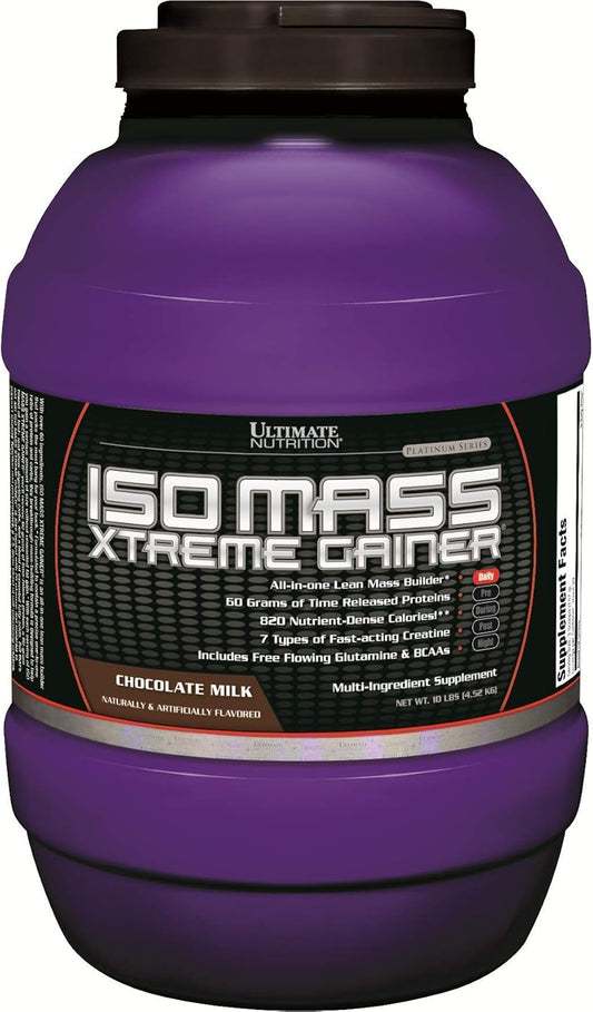 iso-mass-xtreme-gainer---protein-powder-for-lean-muscle-gain-60g-protein-creatine-whey-isolate-10lbs---chocolate-flavor-1
