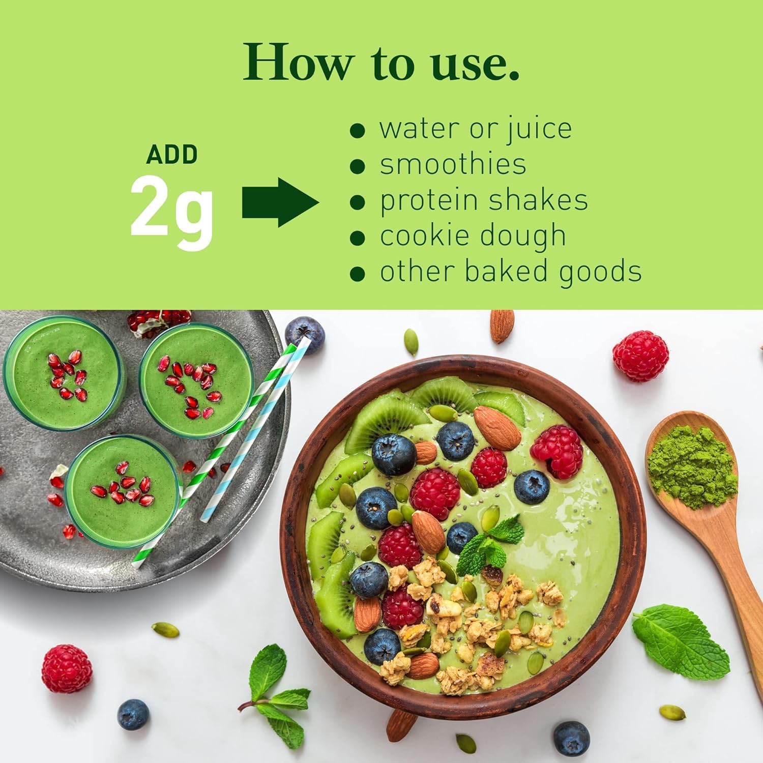 Organic Spirulina and Chlorella Powder Mix - 3 Month Supply - Vegan & Non-GMO - High-Quality Superfood Blend - Espot.com.au