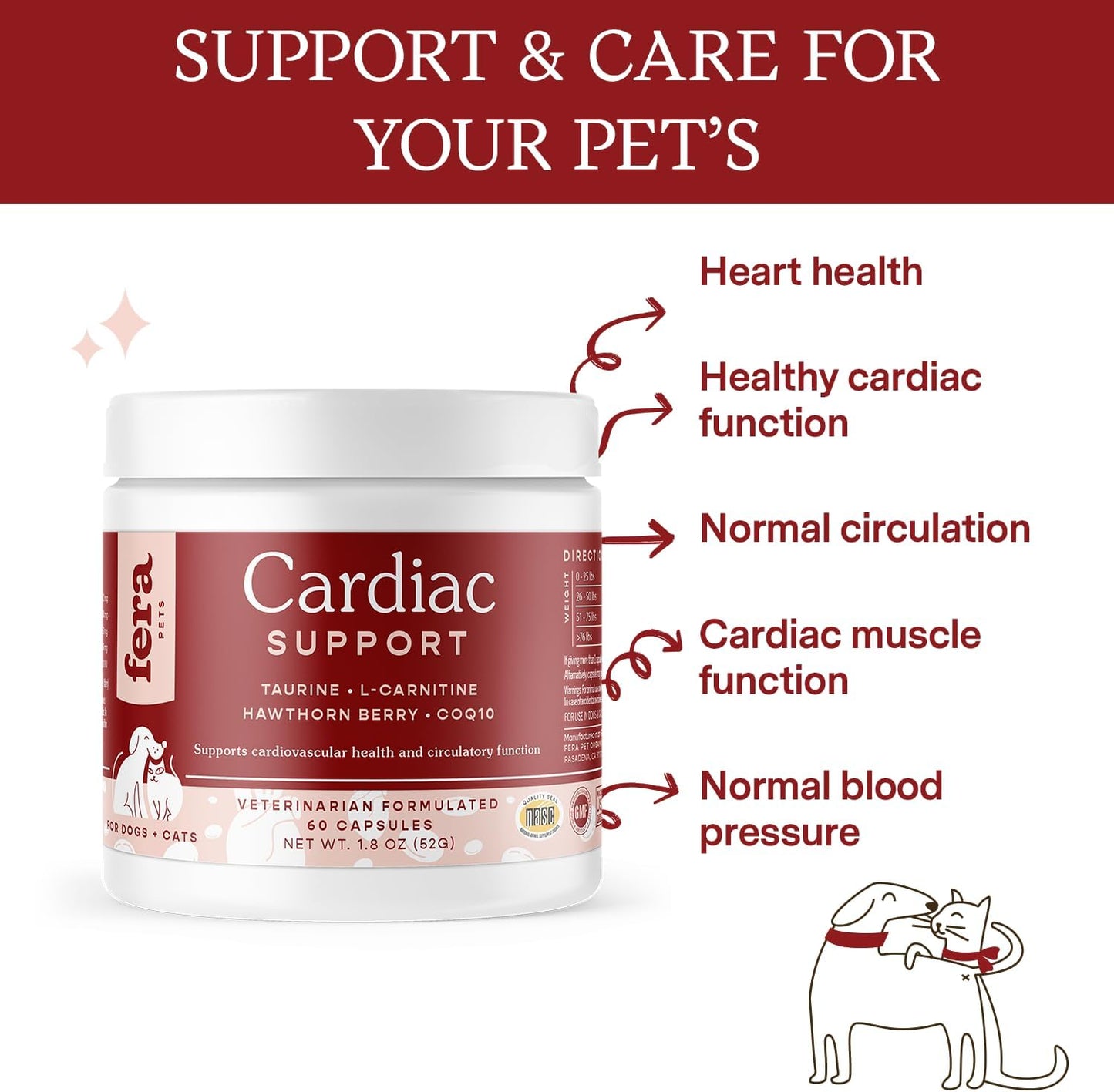 fera-pet-organics-cardiac-supplement-for-dogs-cats-60-capsules-vet-formulated-for-cardiovascular-health-with-taurine-coq10-organic-hawthorne-berry-2