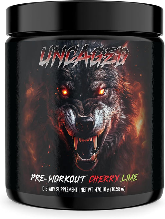 uncaged-alpha-wolf-pre-workout-powder---boost-energy-focus-pump---l-citrulline-beta-alanine-caffeine---30-servings---cherry-lime-flavor-1