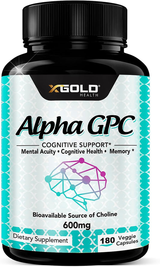 highly-purified-alpha-gpc-choline-supplement-600mg---cognitive-enhancer-nootropic-for-memory-brain-function---180-veggie-capsules---boosts-focus-mood---x-gold-health-1