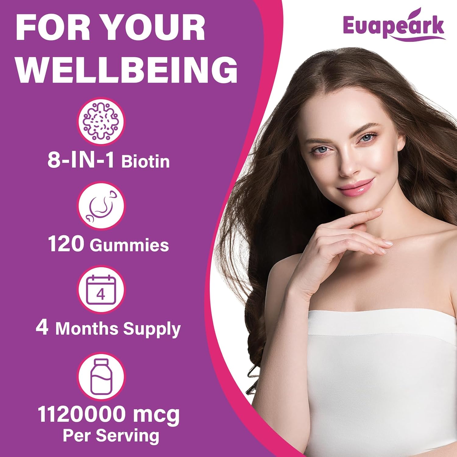 womens-hair-growth-biotin-gummies---max-strength-20000-mcg-organic-8-in-1-formula-with-collagen-keratin-folic-acid-vitamins---hair-skin-and-nails-supplement-sugar-free---120-count-9