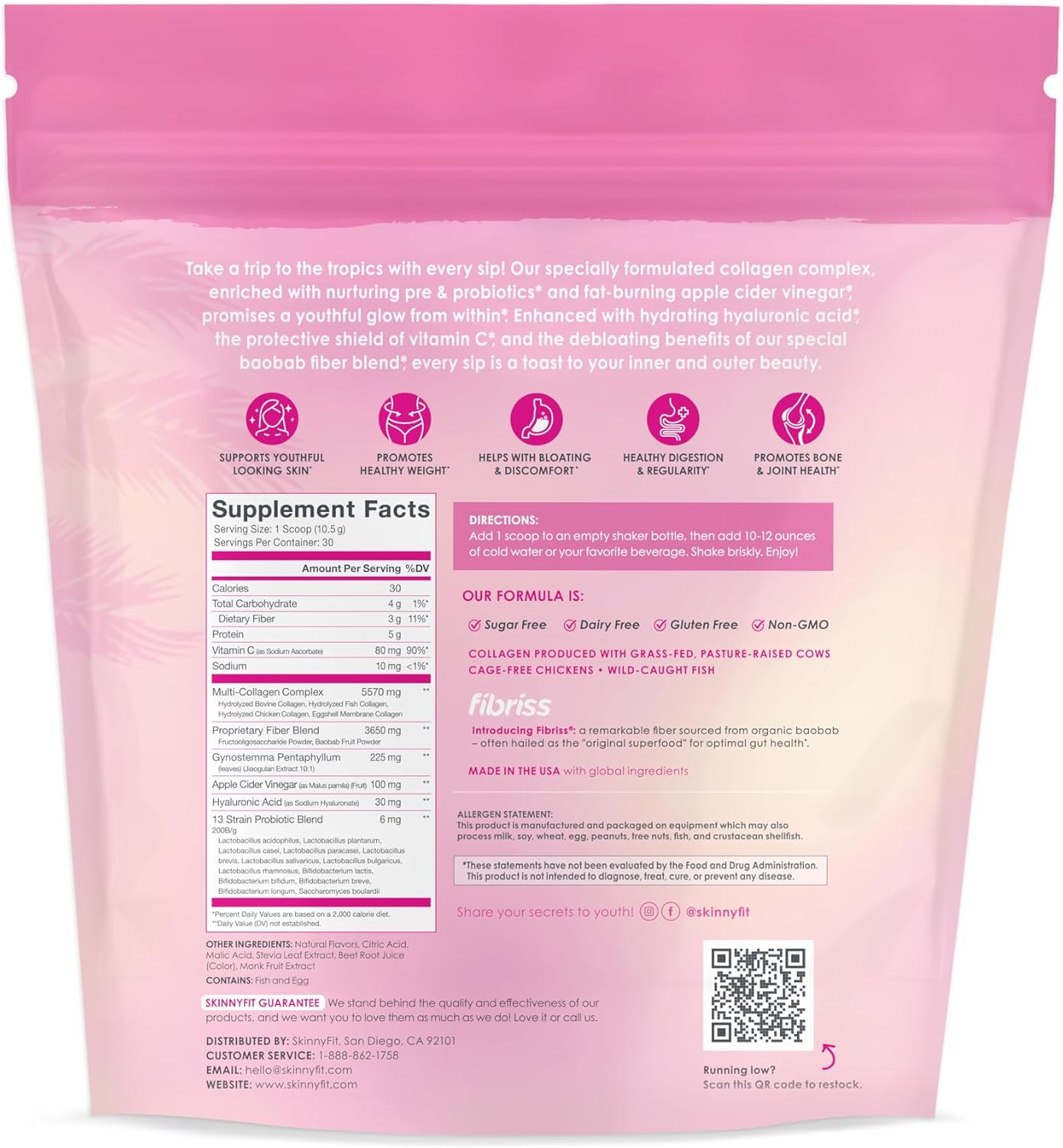 skinnyfit-super-youth-tropical-punch-collagen-peptides-with-probiotics-baobab-fiber-apple-cider-vinegar-hyaluronic-acid-and-vitamin-c-for-skin-hair-joints-and-metabolism---30-servings-7