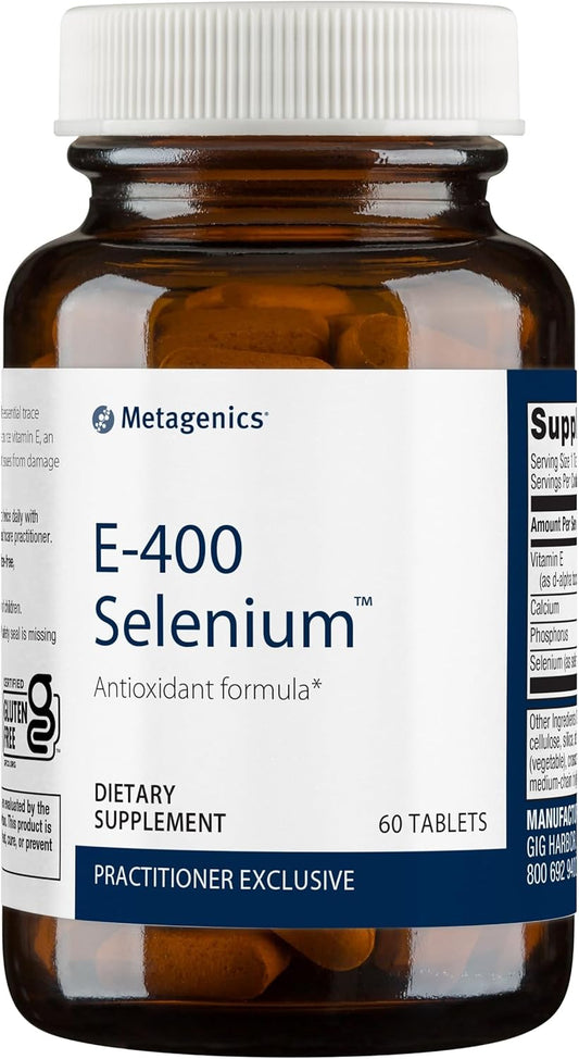 metagenics-e-400-selenium-tablets---antioxidant-vitamin-e-support---non-gmo-vegetarian-formula-with-selenium-vitamin-e-and-calcium---60-count-1