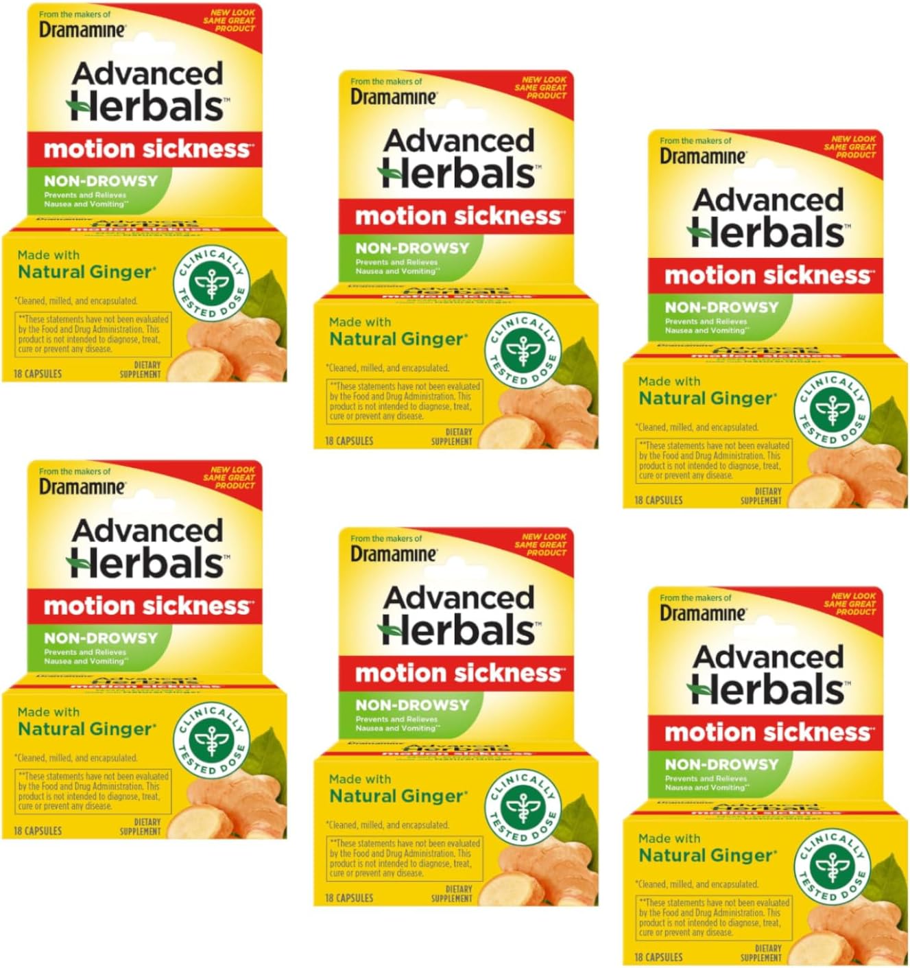 motion-sickness-relief-caplets-non-drowsy-herbal-formula-18-count-x-6-packs---dramamine-advanced-herbals-2