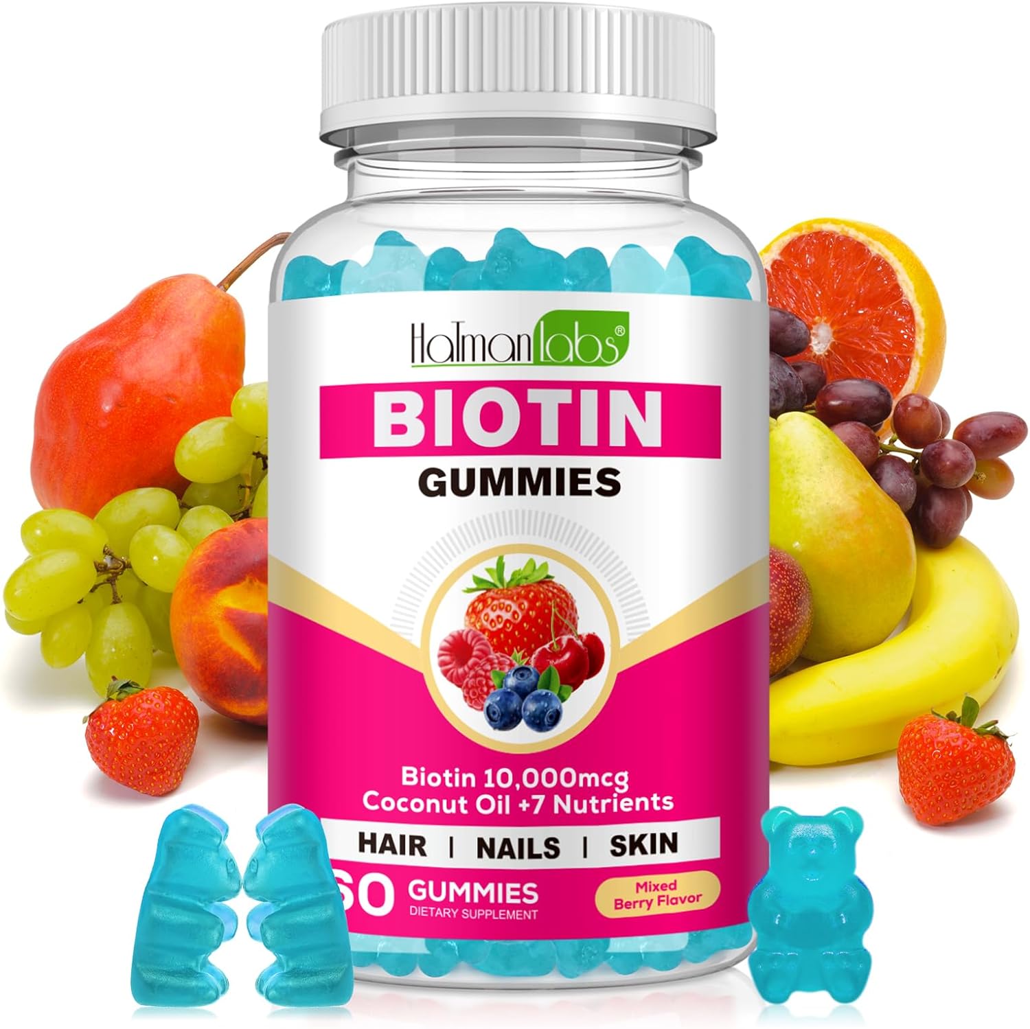 chewable-biotin-gummies-for-hair-growth-nails---vitamins-with-coconut-oil---10000-mcg-hair-supplement-for-loss-skin-4