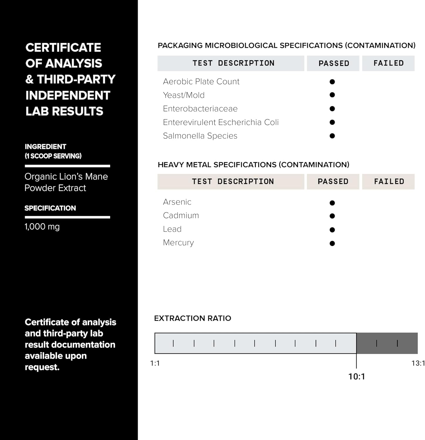 ultra-high-strength-10x-concentrated-lions-mane-mushroom-powder---10000mg---30-polysaccharides---highly-bioavailable---90g-supplement-powder-5