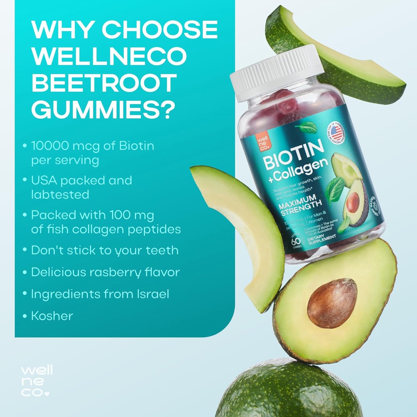 biotin-collagen-gummies-10000-mcg---hair-skin-nail-supplement---non-gmo-gluten-free---beauty-gummies-for-women-and-men-4