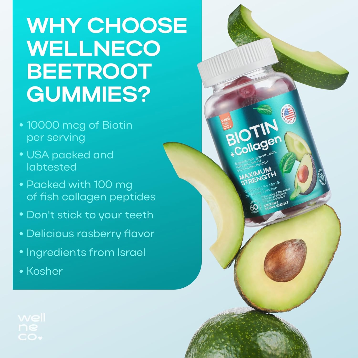 biotin-collagen-gummies-10000-mcg---hair-skin-nail-supplement---non-gmo-gluten-free---beauty-gummies-for-women-and-men-4