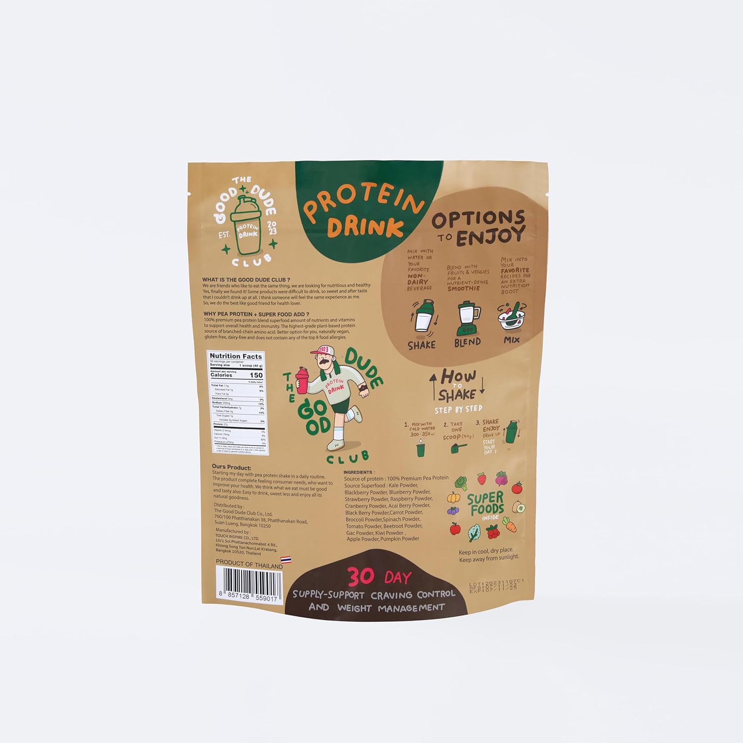 premium-chocolate-pea-protein-powder-for-the-good-dude-club-plant-based-with-bcaas-vitamins-minerals-vegan-friendly-gluten-dairy-free-no-added-sugar-easy-to-digest-2
