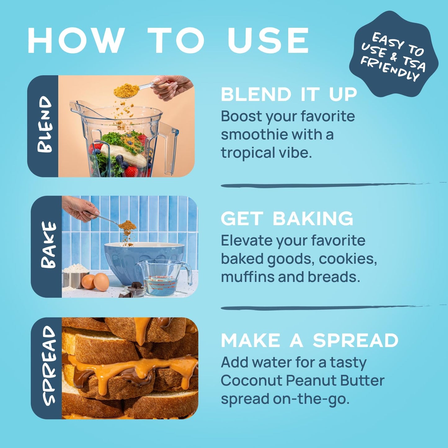 organic-chocolate-coconut-peanut-butter-powder---vegan-gluten-sugar-free-protein-rich-tsa-friendly---ideal-for-smoothies-baking-spreads---30-day-supply-3