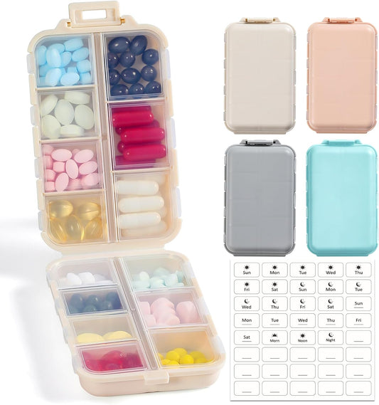 travel-pill-organizer-box-4-pack-with-labels-14-grids---medicine-case-kit-for-daily-pharmacy-pocket-container---medication-holder-dispenser-for-fish-oil-vitamin-supplement-storage-1