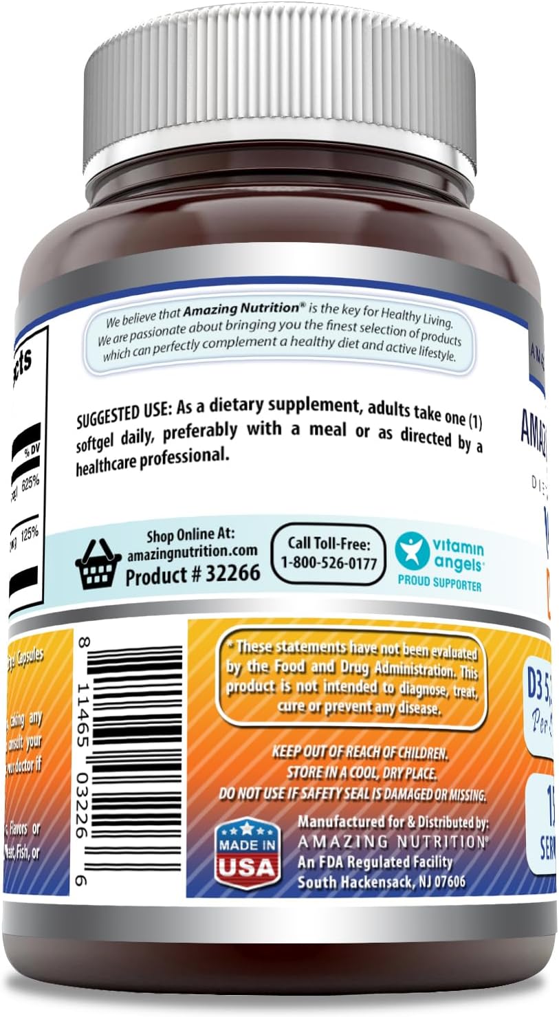 high-potency-vitamin-d3-5000-iu-with-vitamin-k2-100-mcg-d3-k2-complex-softgel-supplement-non-gmo-gluten-free-made-in-usa-150-count-unflavored-softgels---amazing-nutrition-formulas-3